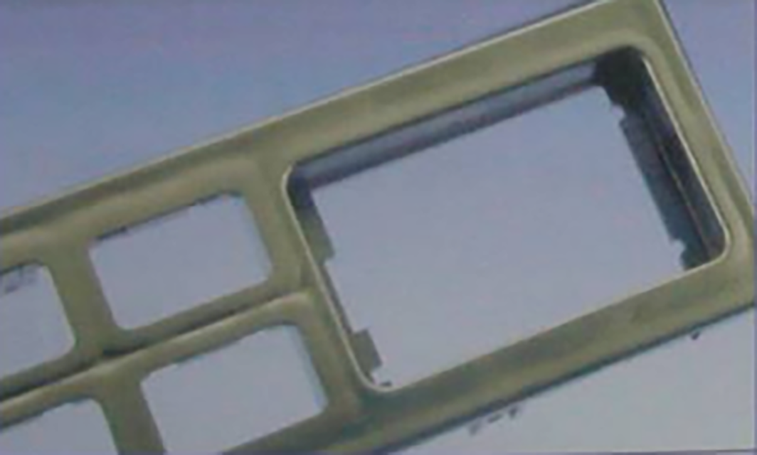 046-注塑缩水缺陷02：加强筋附近收缩